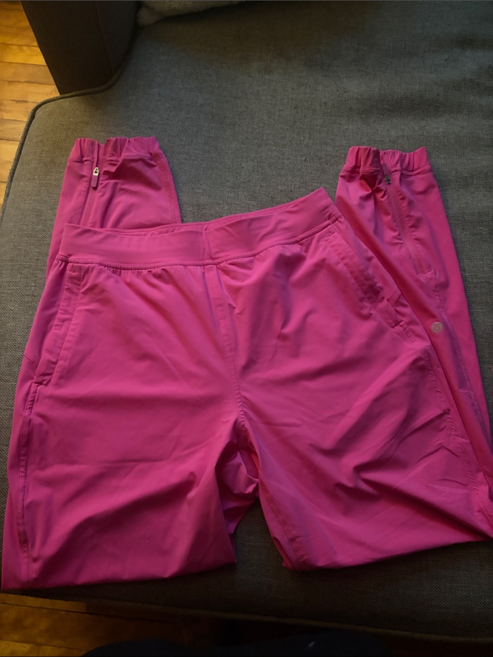 lululemon athletica Bright Pink Track Joggers